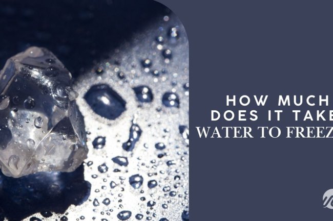How much does it take water to freeze?