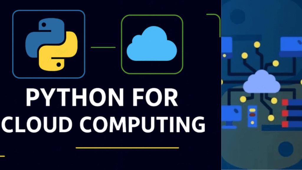 "Python’s role in cloud computing powering automation, serverless functions, data analytics, and scalable cloud applications.