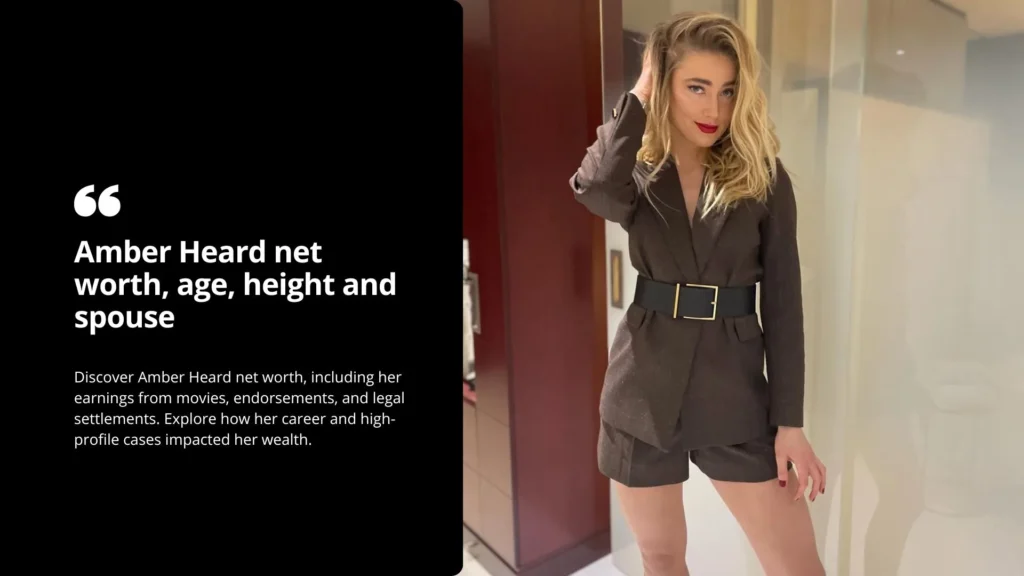 Amber Heard Net worth