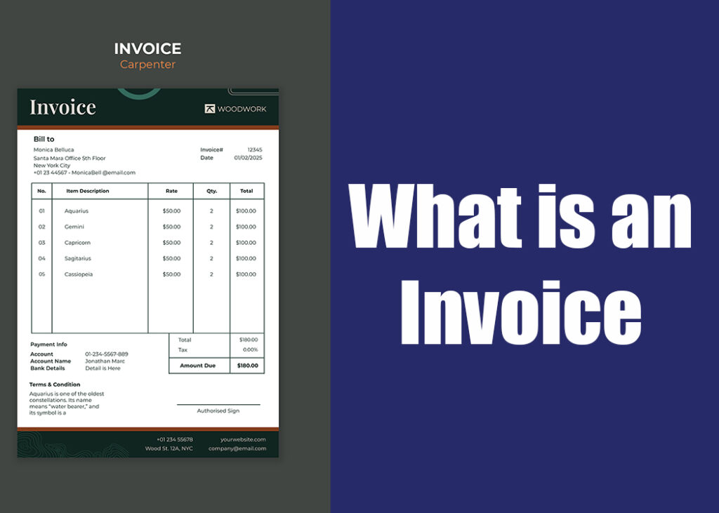 What is an invoice