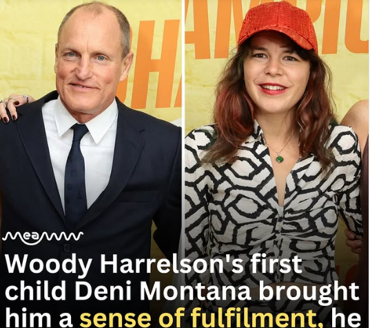Woody Harrelson with wife Laura Louie and daughters Deni and Makani at Champions premiere