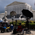 US Supreme Court building in Washington DC as Trump’s lawyers anxiously await decision on judicial power