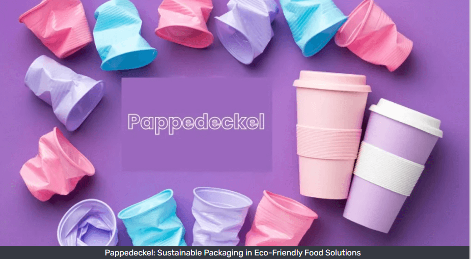 Hypappedeckel eco-friendly cardboard lid on a coffee cup