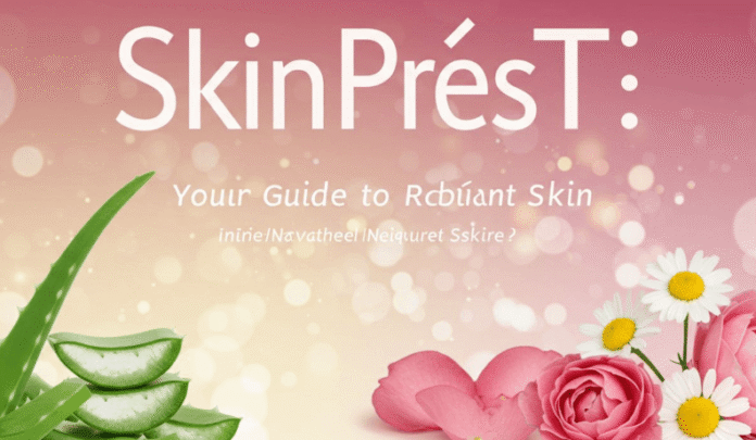 SkinPres T handheld beauty gadget on bathroom counter