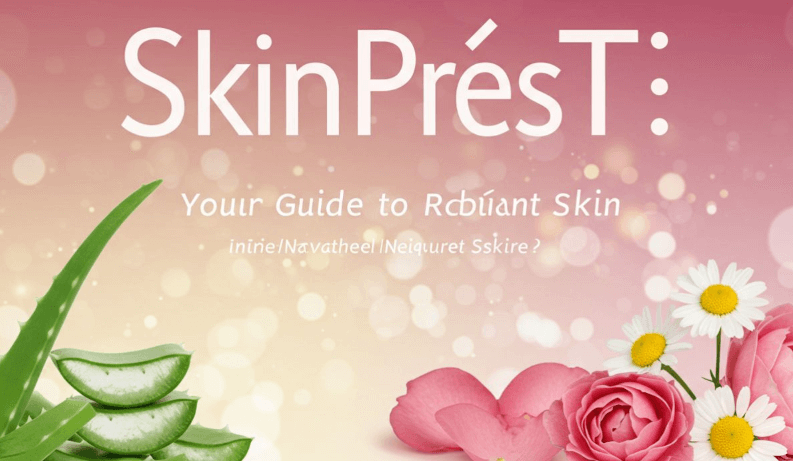 SkinPres T handheld beauty gadget on bathroom counter