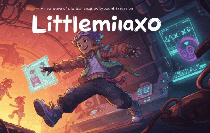 LittleMinaxo behind-the-scenes creating digital content
