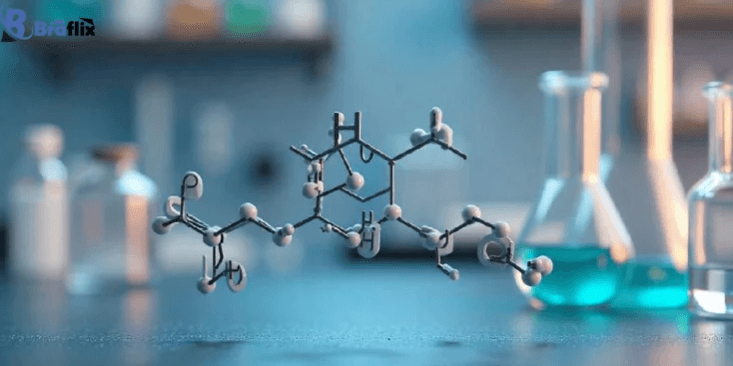Molecular structure diagram of hcooch ch2 h2o components