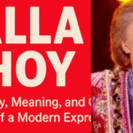 Yalla Choy" in bold, playful typography against a bright background, representing its fun and viral nature.