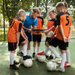 football practice