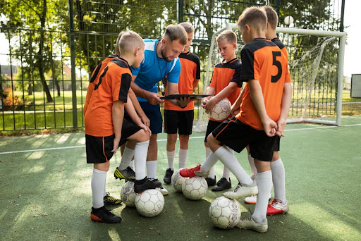 football practice